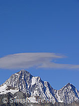 F051368: Finsteraarhorn und Agassizhorn von Osten