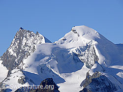 Foto: Rimpfischhorn und Allalinhorn