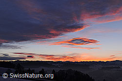 F054315: Morgenstimmung mit Morgenrot