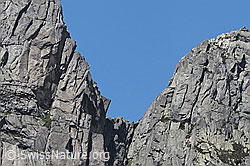 F058286: Scharte im Felsgrat