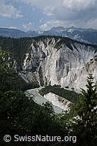 F058784: Tiefblick auf Flussschlaufe