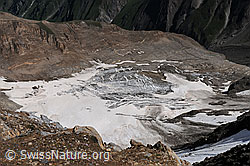 Foto: Tiefblick Blinnengletscher