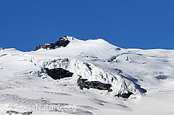 Foto: Schwarzberggletscher mit Abbruch