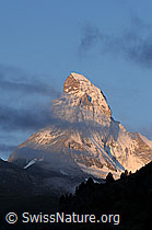 F061185: Matterhorn im Morgenlicht
