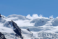 F061297: Parrotspitze und Gletscherlandschaft Grenzgletscher