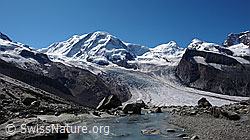 F061365: Gletscherbach vor Bergkulisse