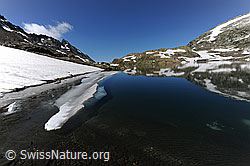 F070053: Tiefblauer See mit Spiegelung