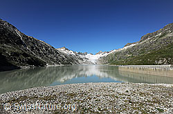F070139: Oberaarsee und Teile eines Speicherkraftwerks
