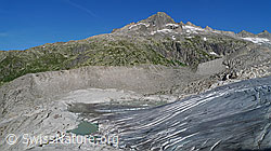 F070870: Gletscherlandschaft Rhonegletscher