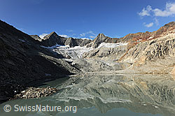 Foto: Gruebengletscher und Gruebensee