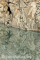 F071630: Formen im Fels mit Spiegelung