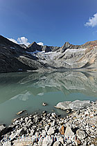 Foto: Gruebengletscher und Gruebensee