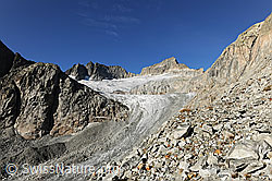 F072009: Bächlistock, Gross Diamantstock und Bächligletscher