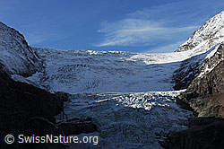 Photo: Turtmanngletscher mit Abbrüchen