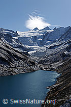 Foto: Lac de Moiry und Glacier de Moiry
