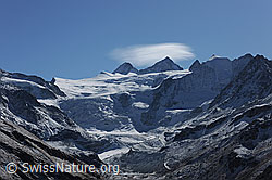 Foto: Grand Cornier, Dent Blanche und Pointe de Mourti