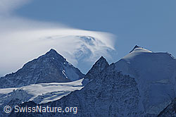 Photo: Dent Blanche, Pointes de Bricola und Pointes de Mourti