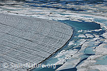 F076870: Gletschersee und Gletscherrand