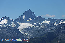 Photo: Hinteres Galmihorn, Finsteraarhorn und Oberaarhorn