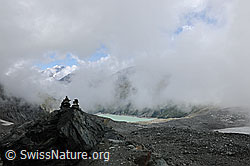 F078236: Weissmies in Wolkenlücke