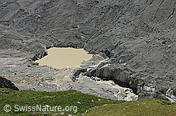 Photo: Gletschereis und Gletschersee