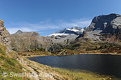 Foto: Wasenhorn, Monte Leone und Hübschhorn