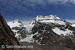 Foto: Fletschhorn und Lagginhorn