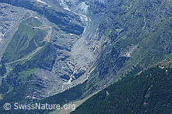 Foto: Zunge des Feegletschers