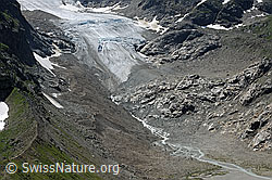 F087586: Zunge und Vorfeld des Steingletschers