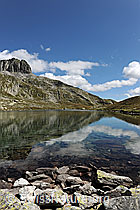 F089456: Schneehüenerstock mit Spiegelung