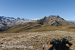 F090468: Vom Breithorn Richtung Mischabel und Bättlihorn