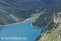 F090643: Tiefblick auf den Oeschinensee