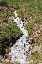 F097979: Erfrischender Bergbach im Saflischtal