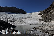 Foto: Gletschersee am Chilchligletscher