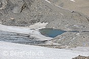 Foto: Gletschsersee am Chilchligletscher