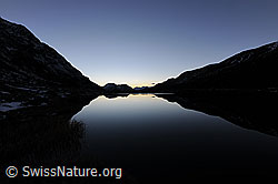 F122239: Abend am Bergsee