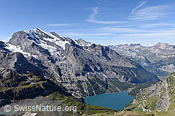Photo: Doldenhorn und Oeschinensee vom Bundstock