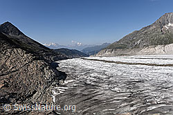 F133172: Am Eisstrom: Grosser Aletschgletscher