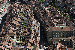 F138785: Blick vom Münster auf die Altstadt (Unterstadt) von Bern