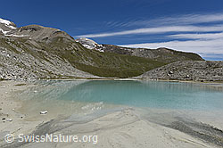 F139530: Bergsee im Vorfeld eines Gletschers