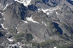 F153780: Blockgletscher auf der Nordseite des Bochtehorns