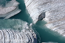 F154776: Eisschollen in Gletschersee