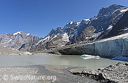 F155092: Randglazialer See am Breithorngletscher (Stand 9.2018)