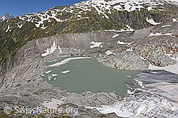 F158899: Proglazialer See vor dem Rhonegletscher (Stand 7.2019)