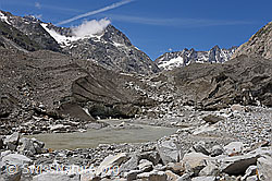 F169850: Südliches Gletschertor des Unteraargletschers
