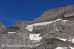 F186486: Namenloser Gletscher in der Südflanke des Fründehorns