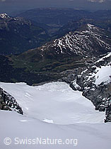 Foto: Jungfraujoch (Sphinx): Guggigletscher und Kleine Scheidegg