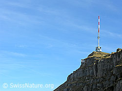 G024277: Rigi Kulm mit Sendemast
